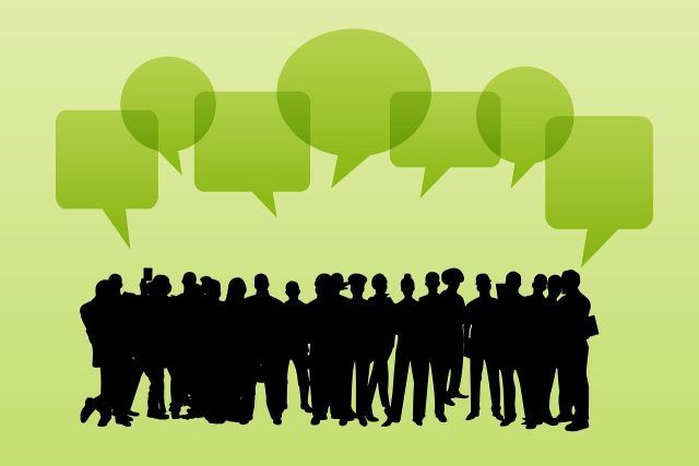 green, talk