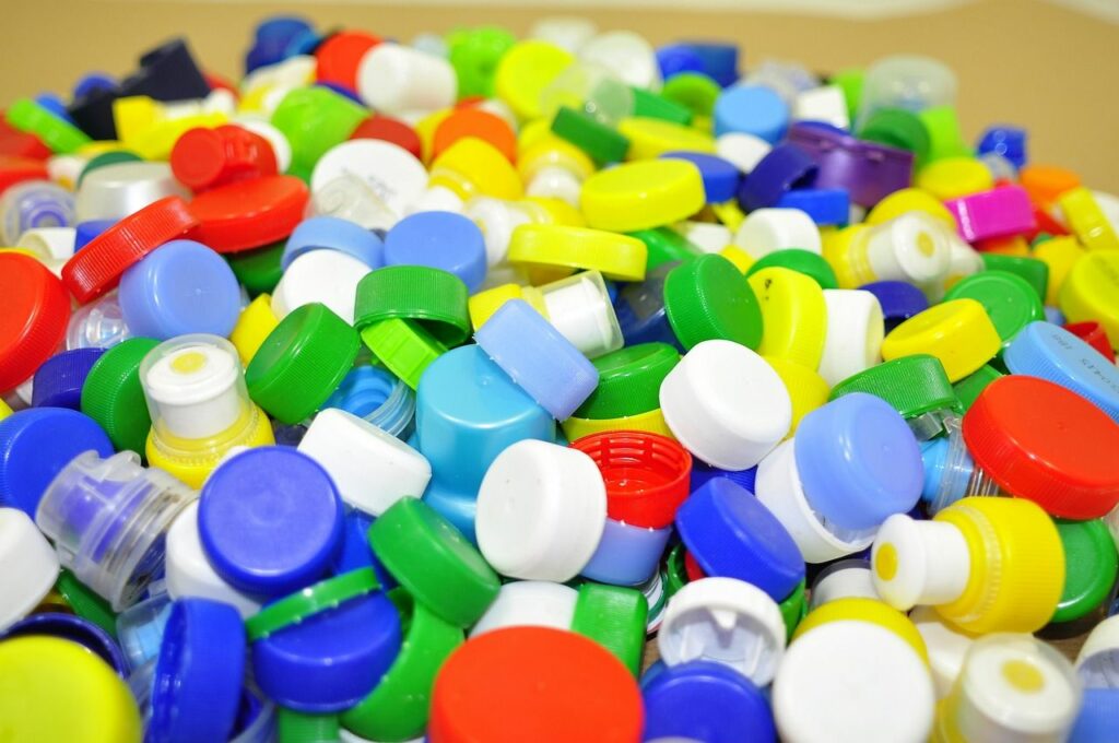 caps, recycling