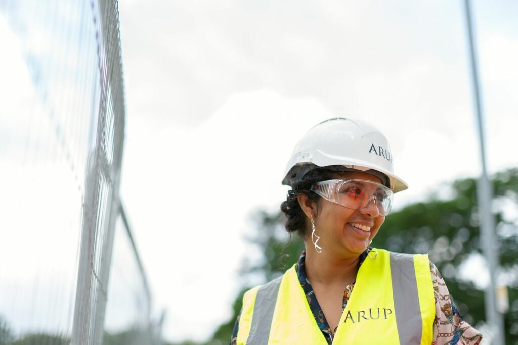 woman, civil engineer