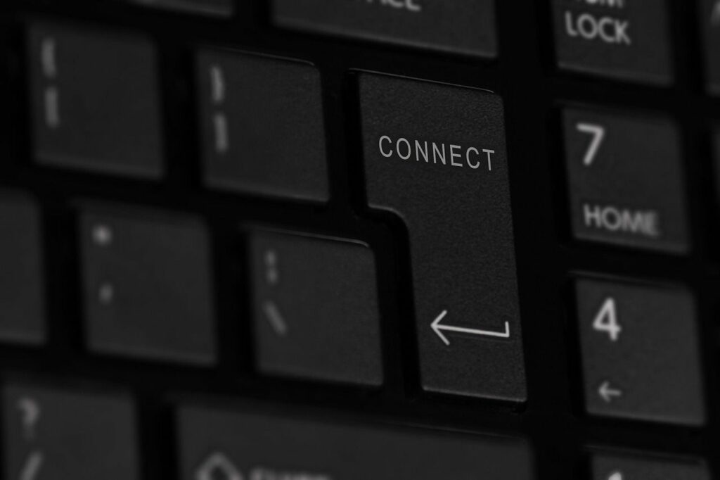 connect, keyboard