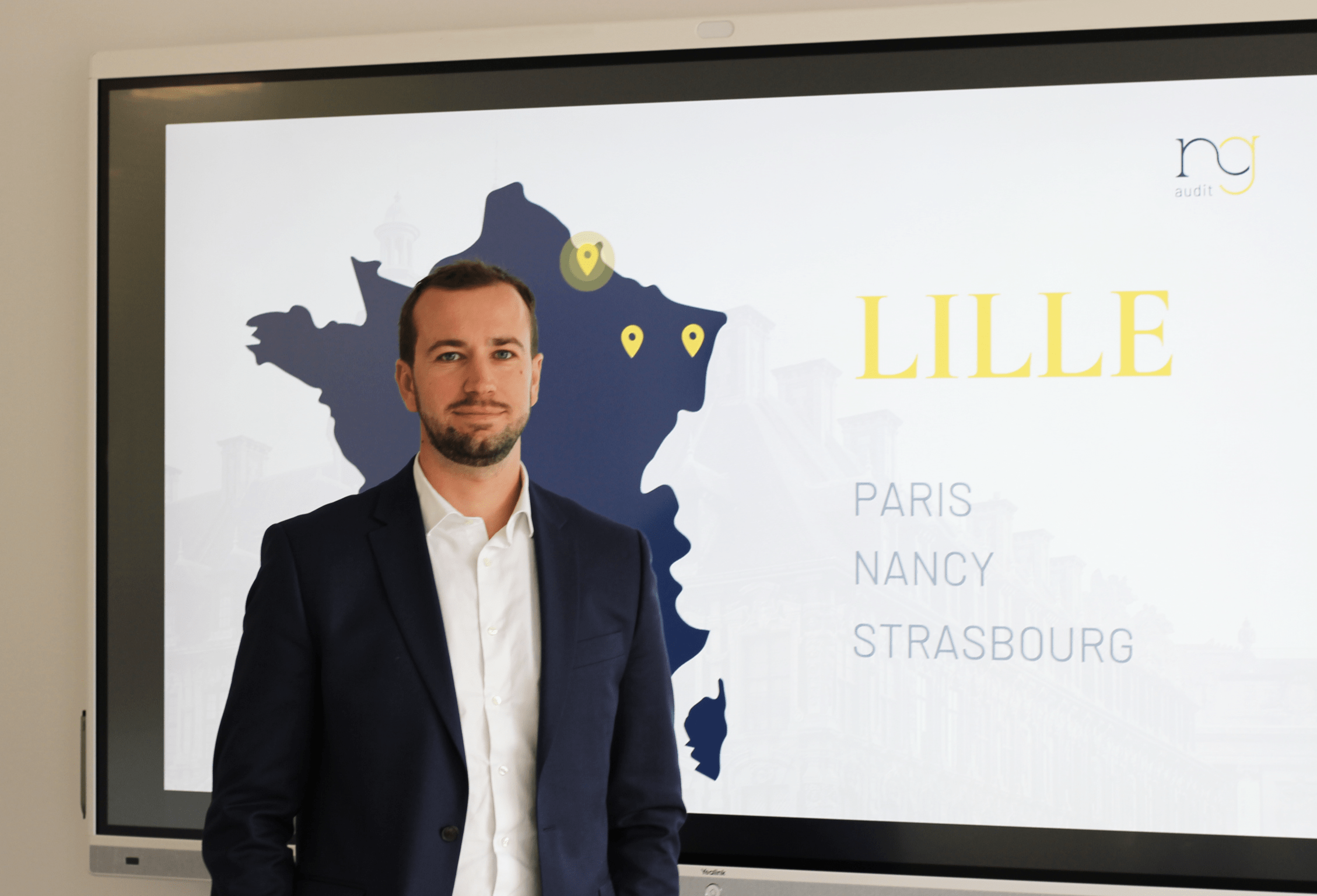 Maxime CORDIER, Directeur M&A chez NG Audit à Lille, cabinet d'audit et de conseil dédié aux ETI familiales et aux PME
